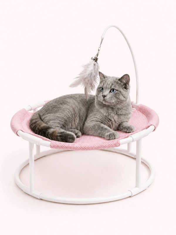 BreezeNest Elevated Cat Hammock