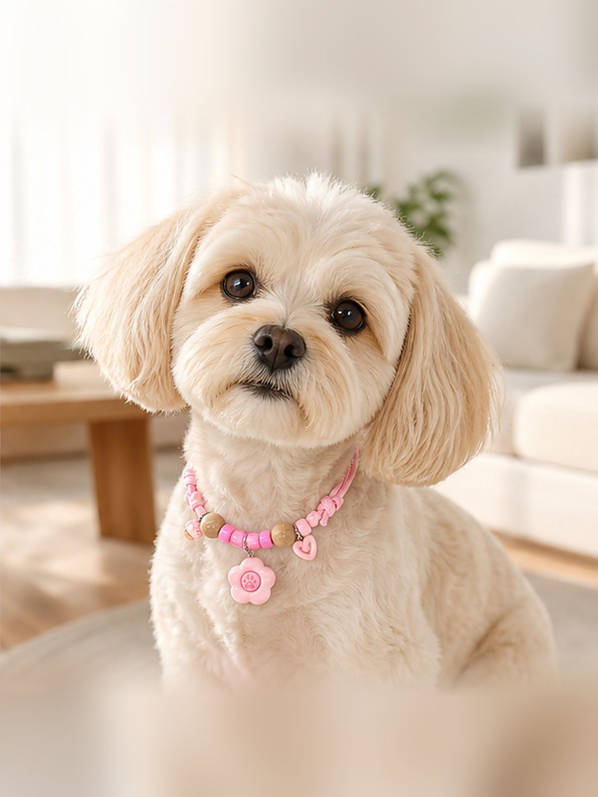 Botanical scent adjustable pet collar