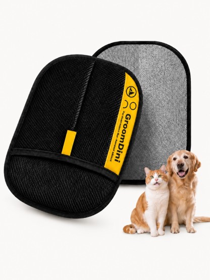 Reusable Pet Hair Removal Glove for Dogs and Cats