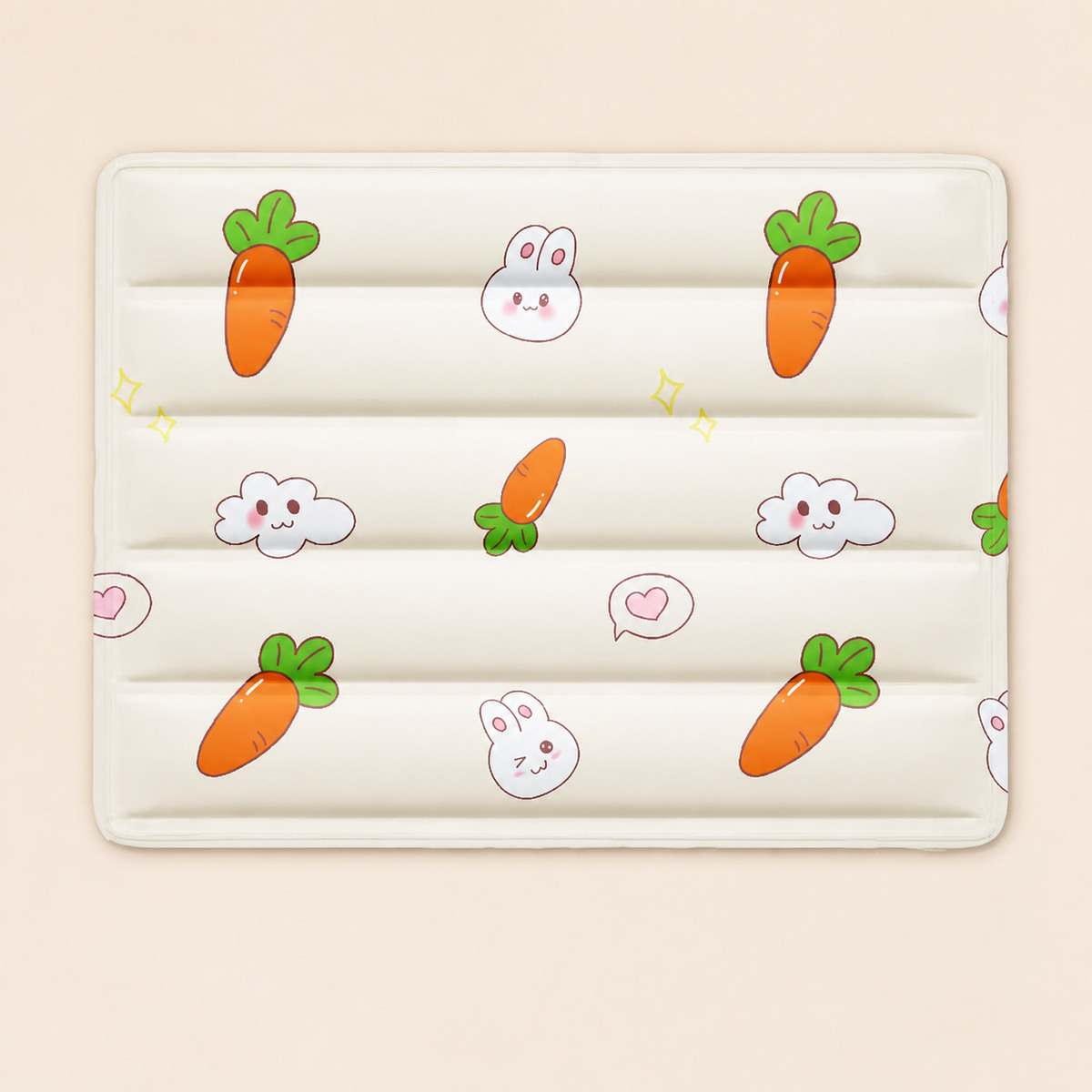 Carrot Bunny ChillNest Self-Cooling Pet Gel Mat