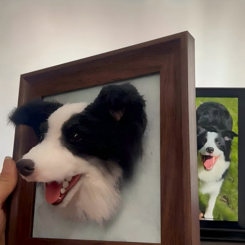 Custom Pet Portraits Frame detail 3