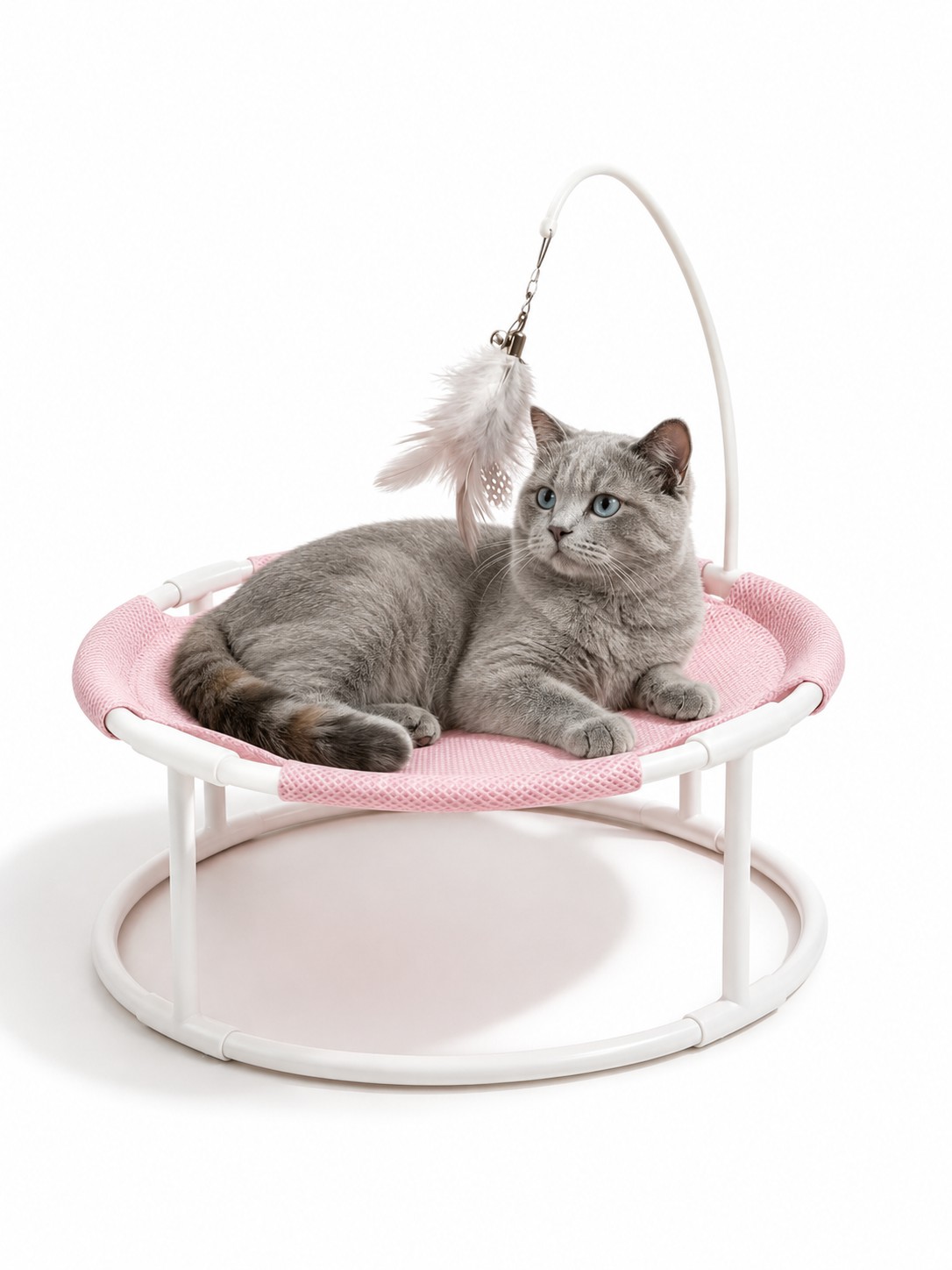 BreezeNest Elevated Cat Hammock