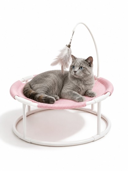 BreezeNest Elevated Cat Hammock