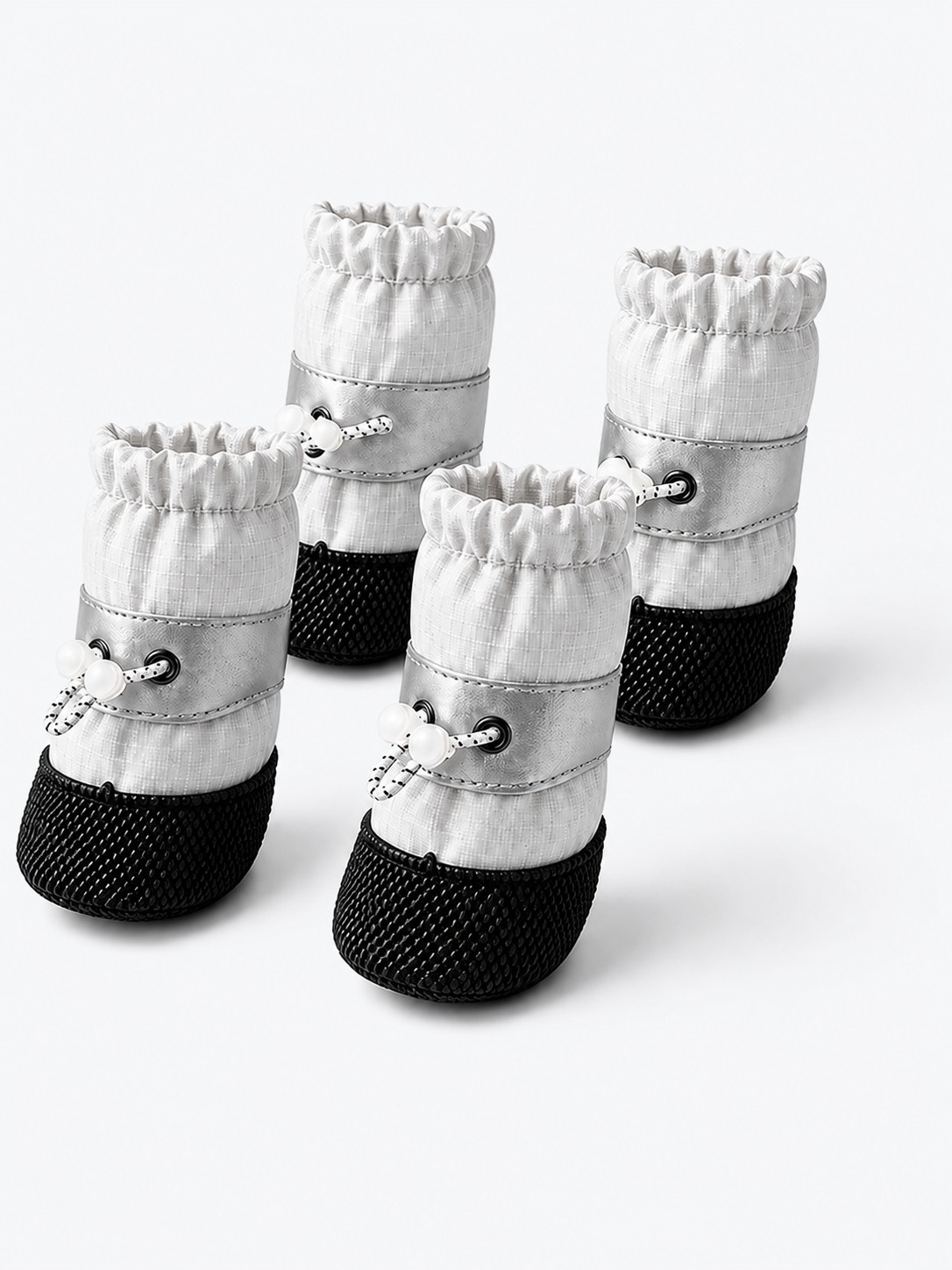 Lightweight Anti-Slip Dog Shoes, Set of 4