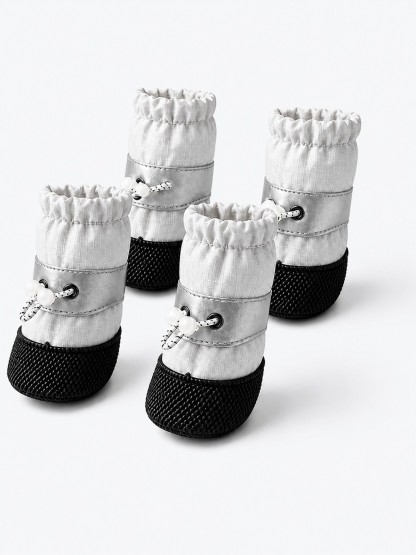 Lightweight Anti-Slip Dog Shoes, Set of 4