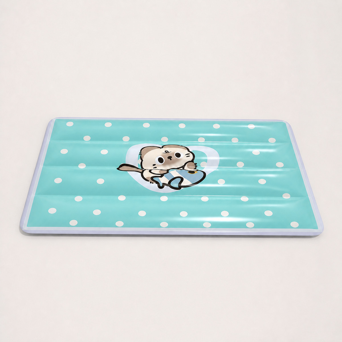 Cat with Fish ChillNest Self-Cooling Pet Gel Mat