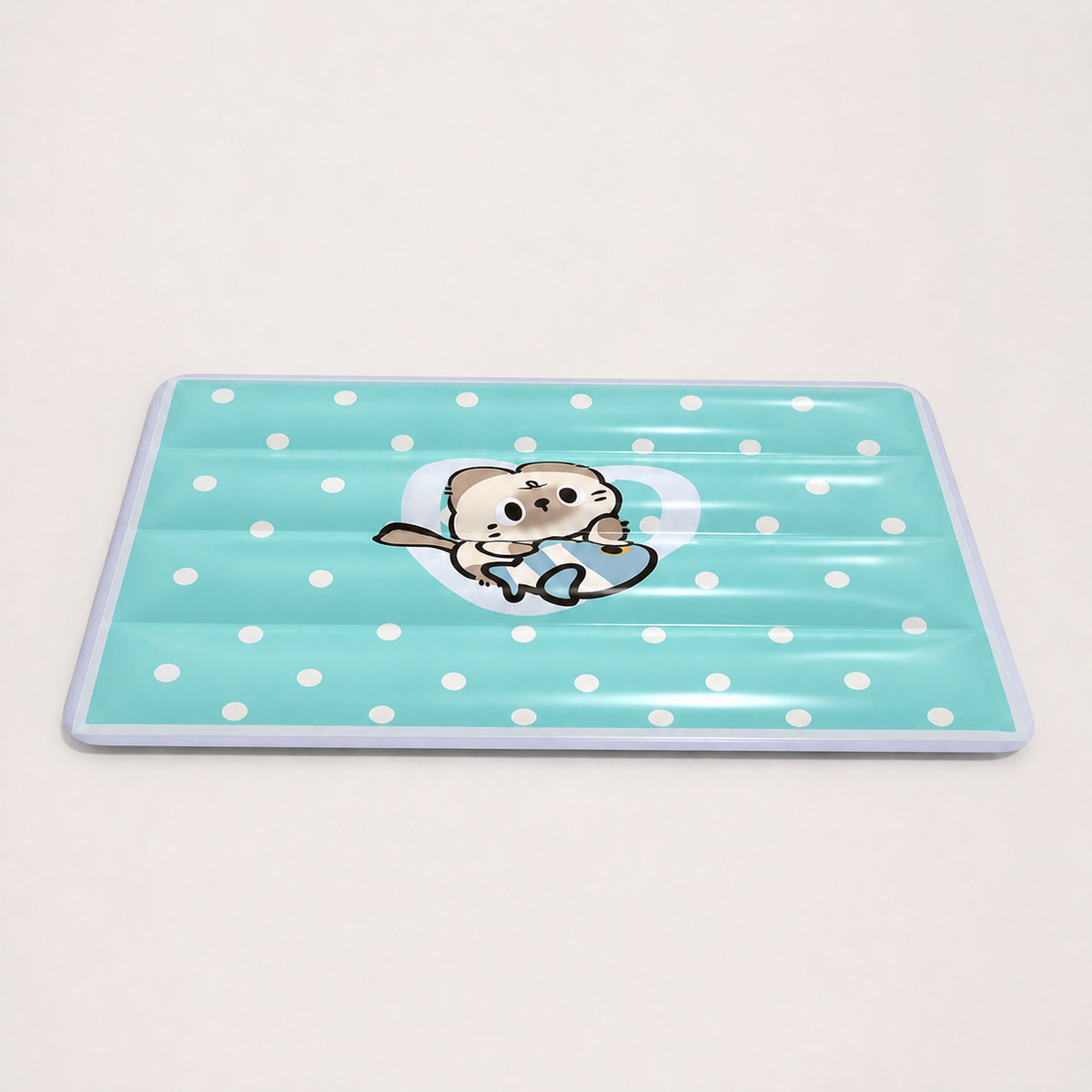 Cat with Fish ChillNest Self-Cooling Pet Gel Mat