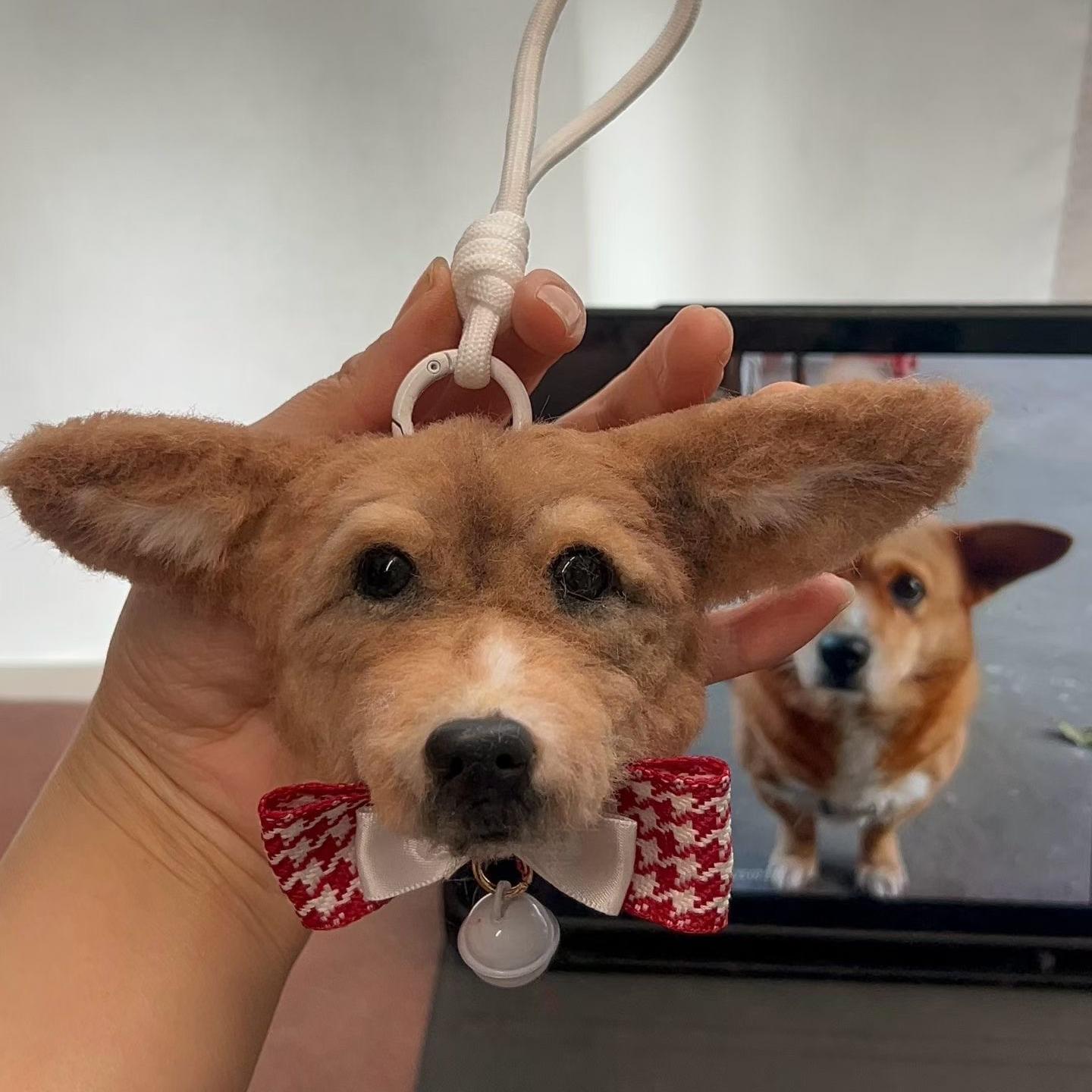 Custom Pet Replica Keychain detail 6
