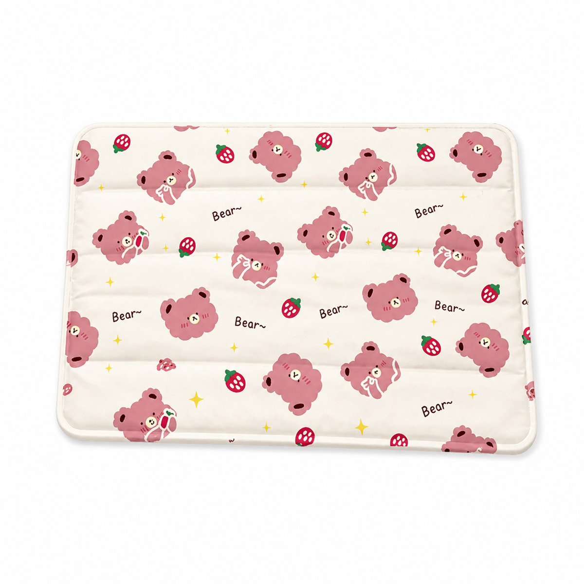Strawberry Bear ChillNest Self-Cooling Pet Gel Mat