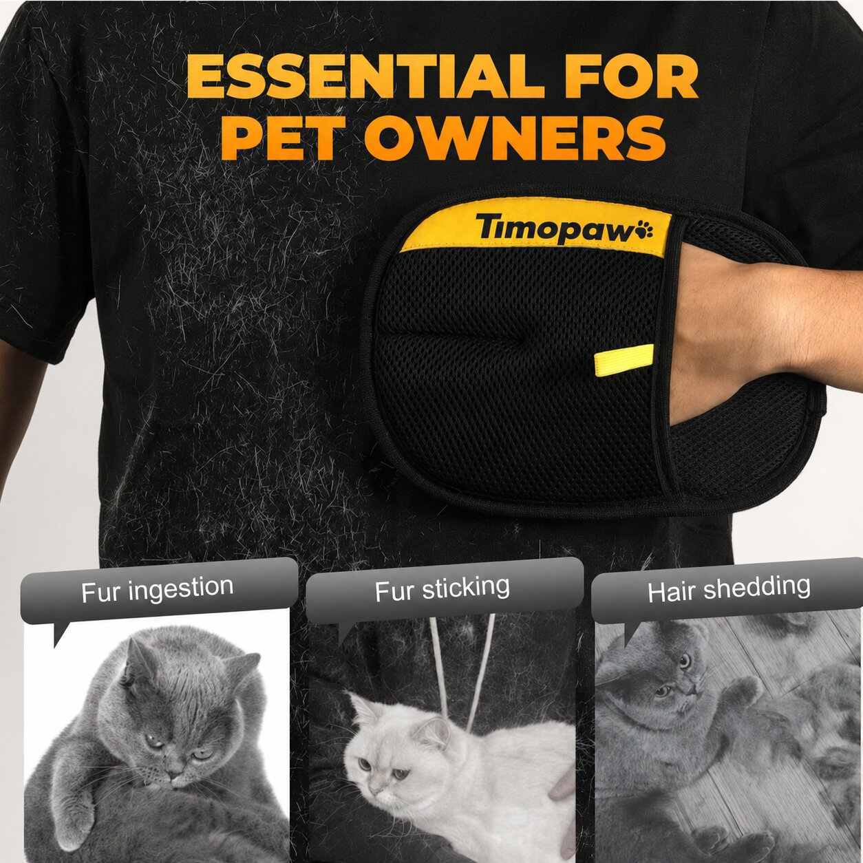 Pet Hair Removal Glove detail 5
