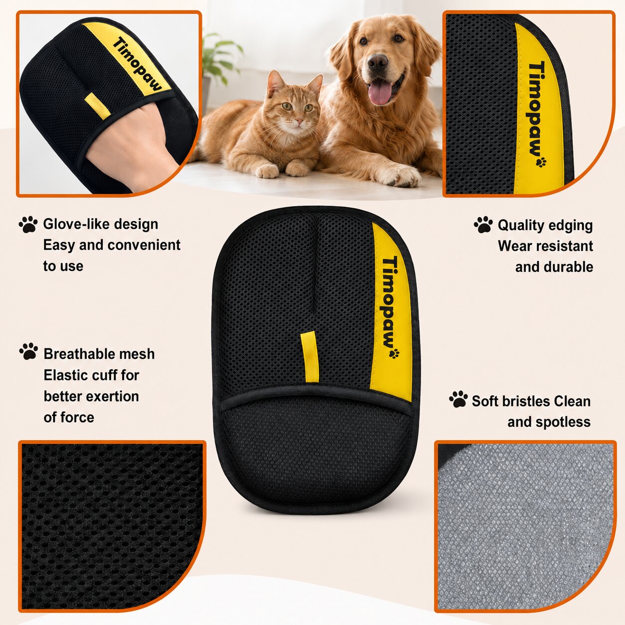 Pet Hair Removal Glove detail 10