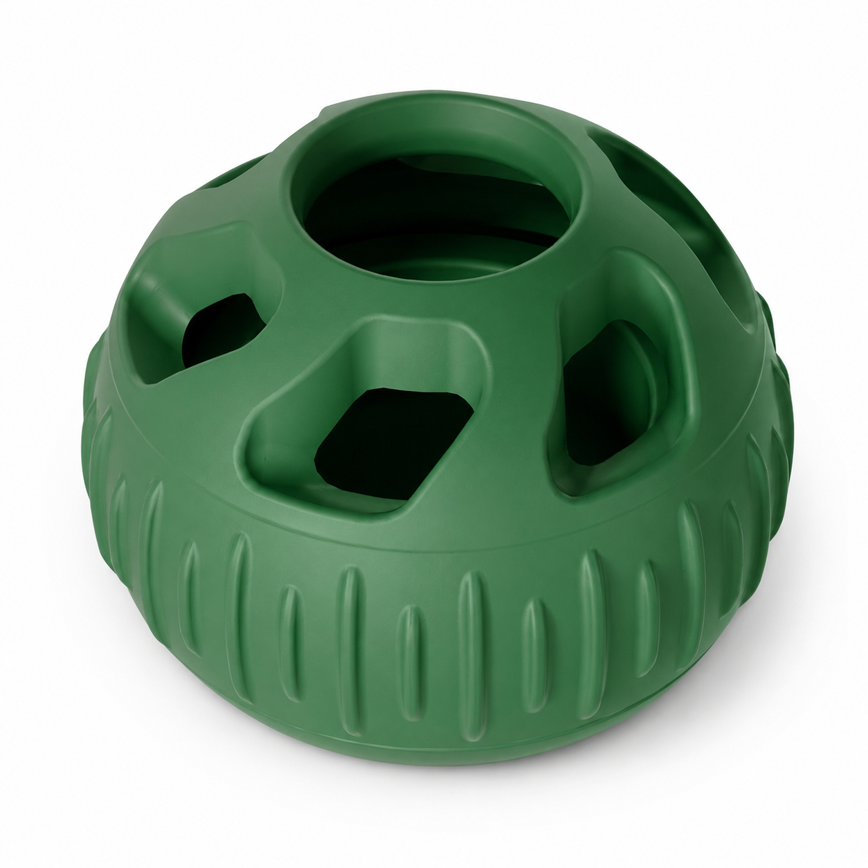 Interactive Silicone Treat Dispensing Ball for Dogs – Slow Feeder Chew Toy