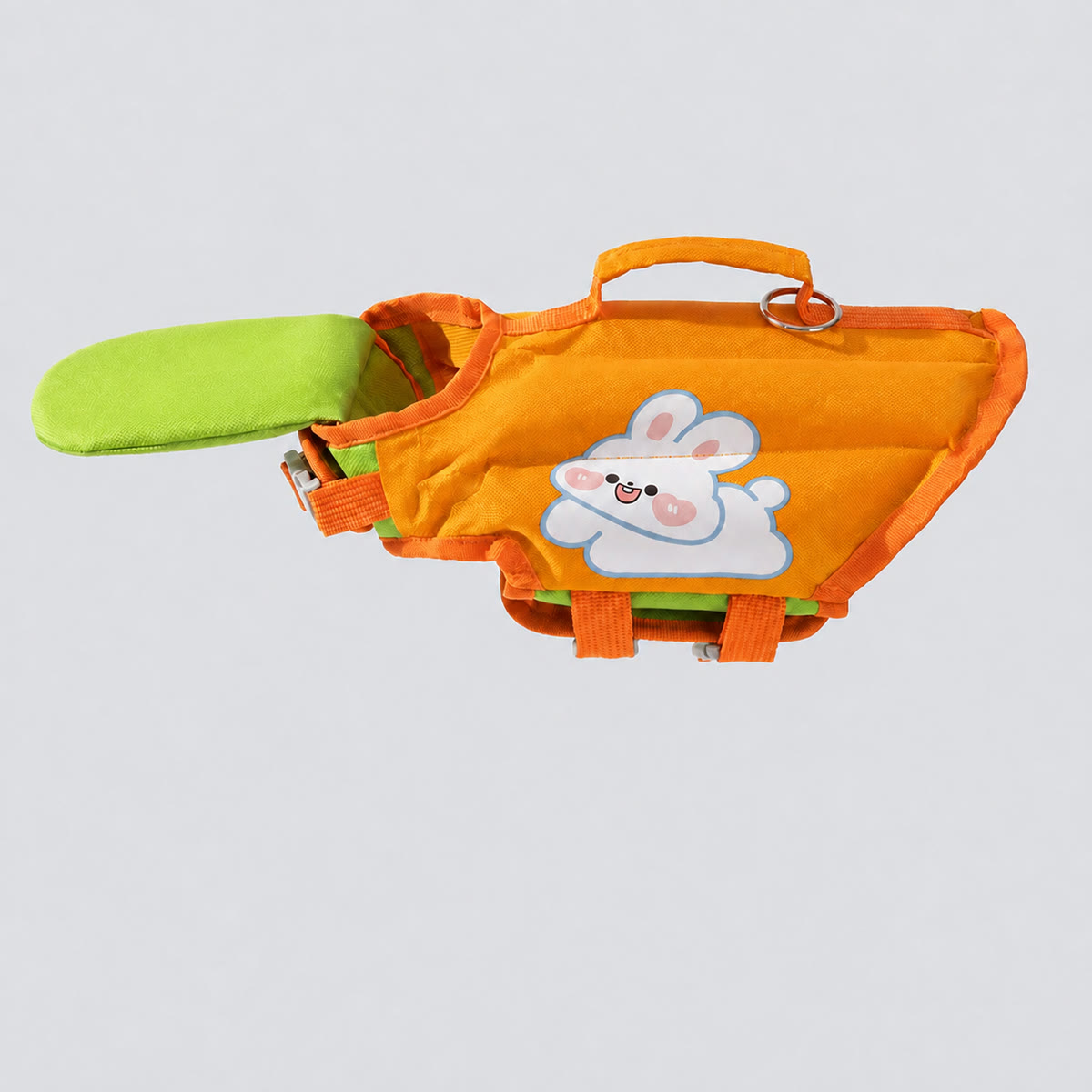 Orange Bunny Havomi AquaLift dog life jacket, size M
