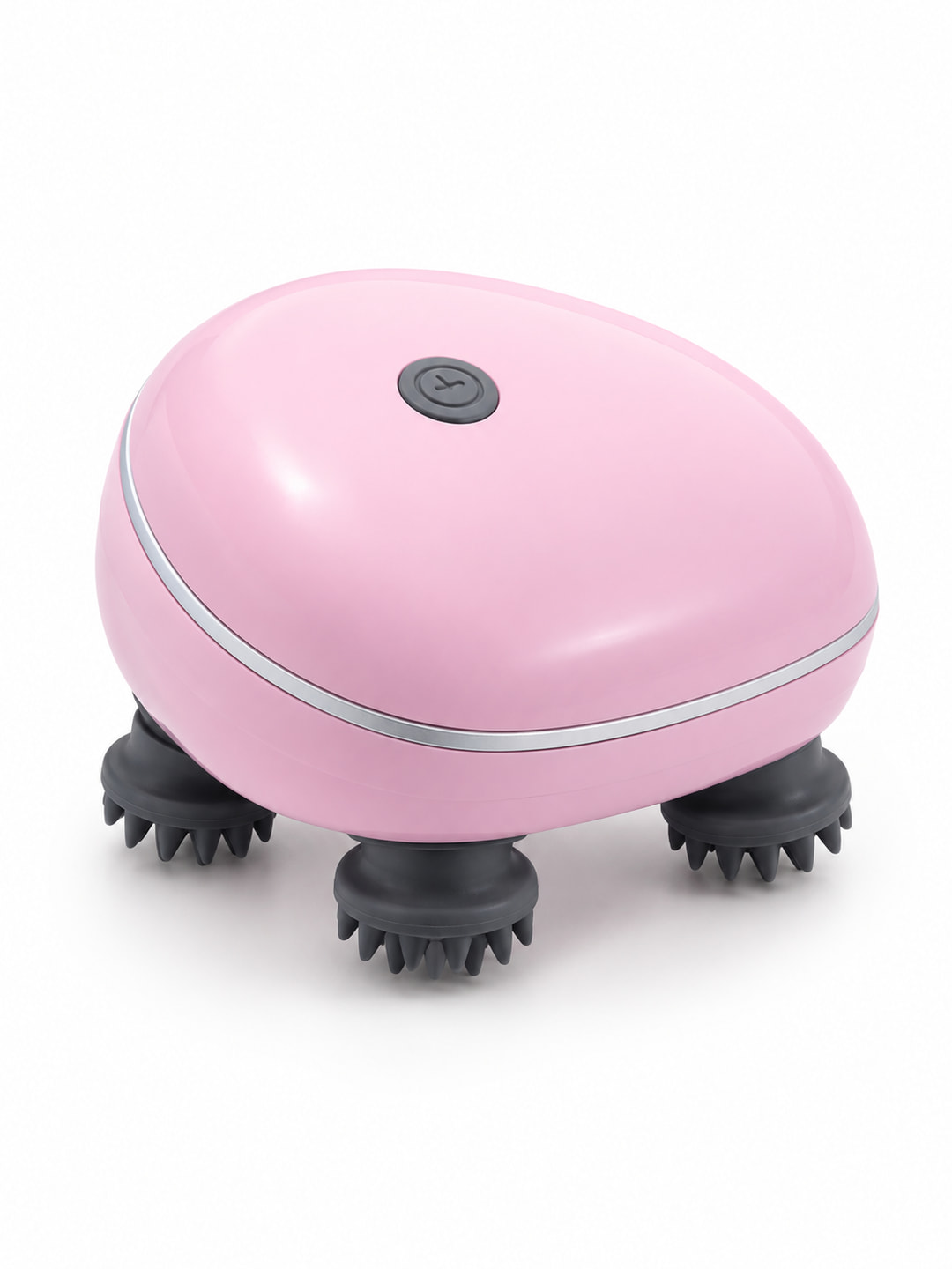 Pink electric pet massager