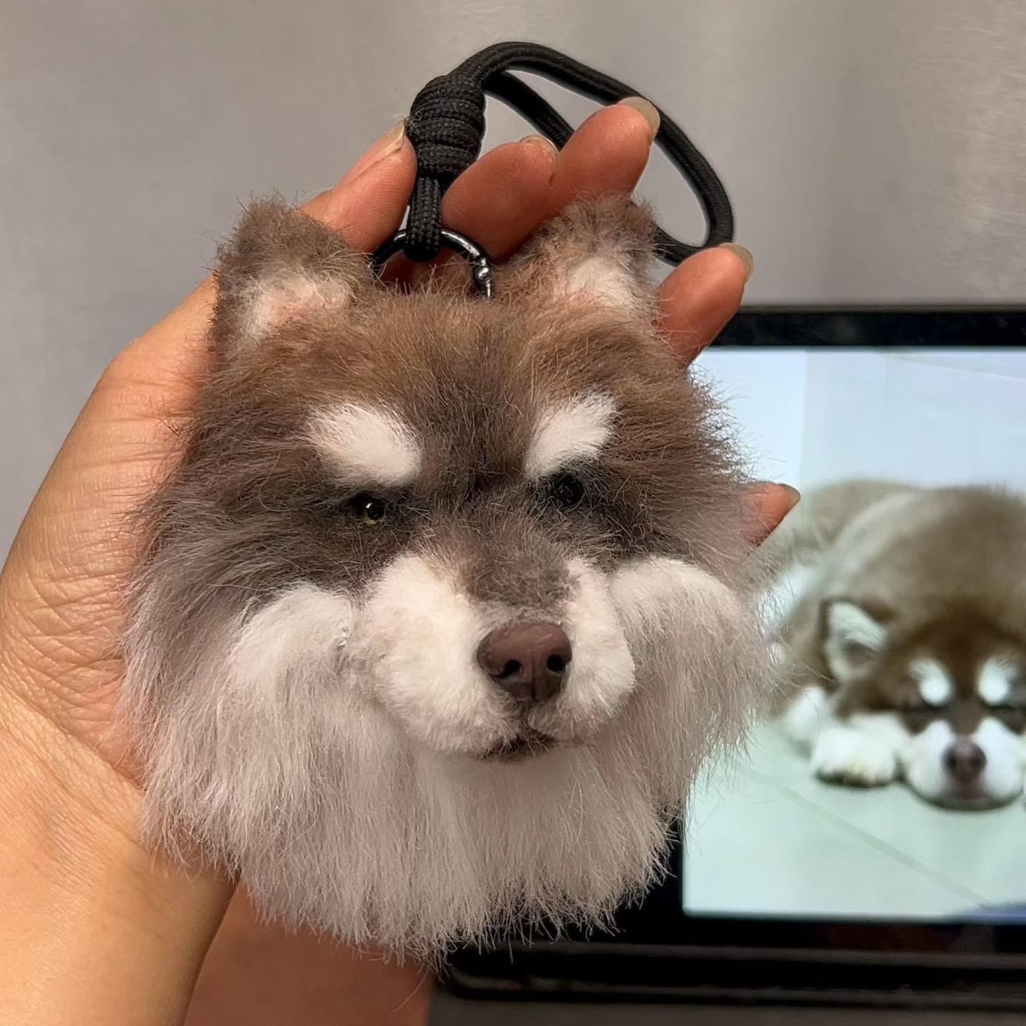Custom Pet Replica Keychain detail 7