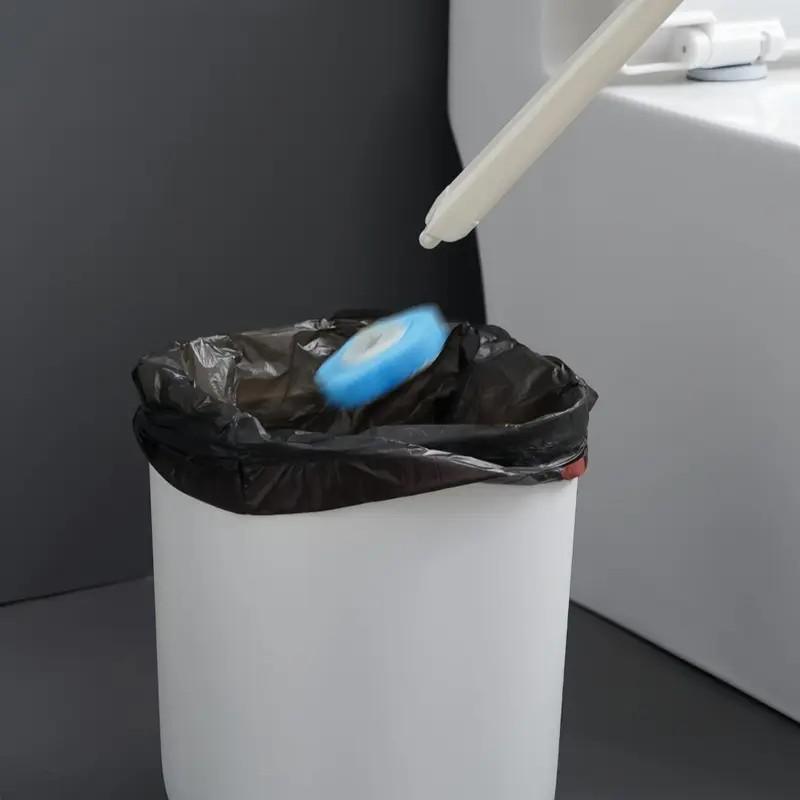 36 Pack Disposable Toilet Brush Refills, Sponge Replacement Heads for Bathroom Cleaning image 9