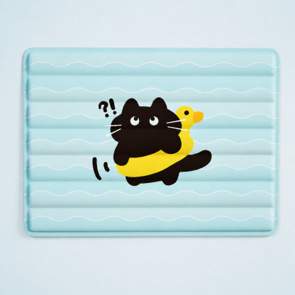 Pool Float Cat ChillNest Self-Cooling Pet Gel Mat