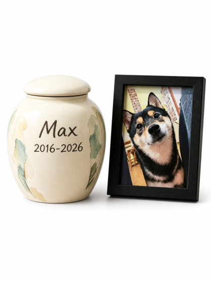 Custom Ceramic Pet Urn - URN002 by Havomi