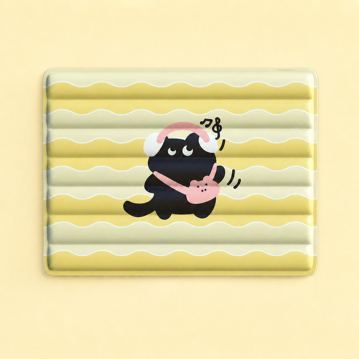 Headphone Cat ChillNest Self-Cooling Pet Gel Mat