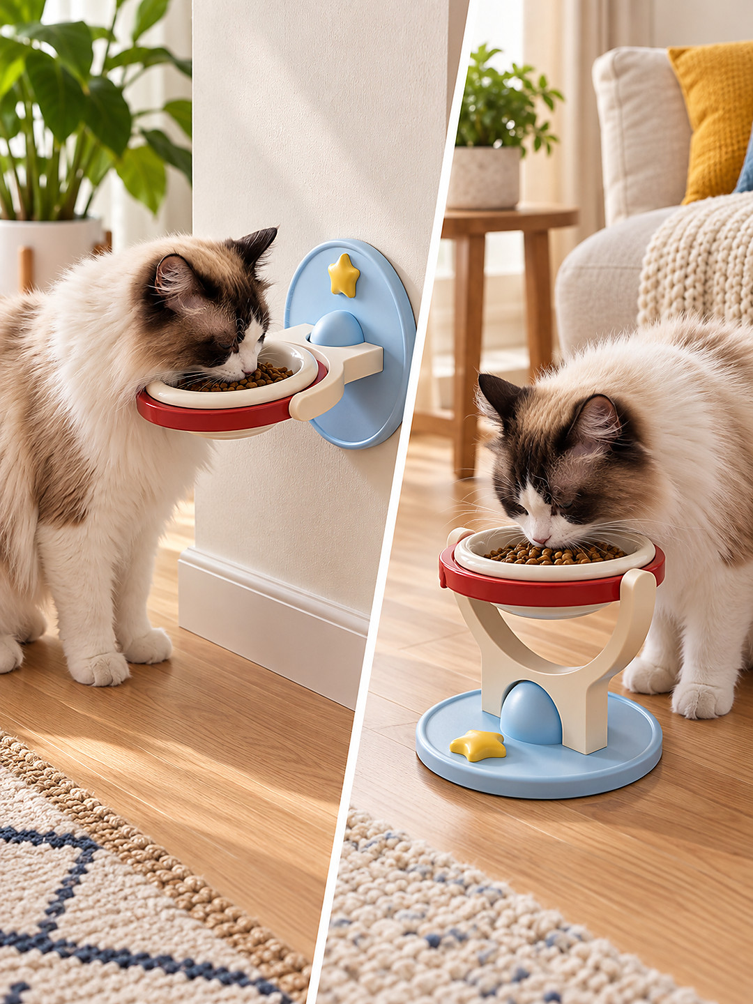 Havomi FlexiFeast Wall & Floor Pet Bowl - product image 3
