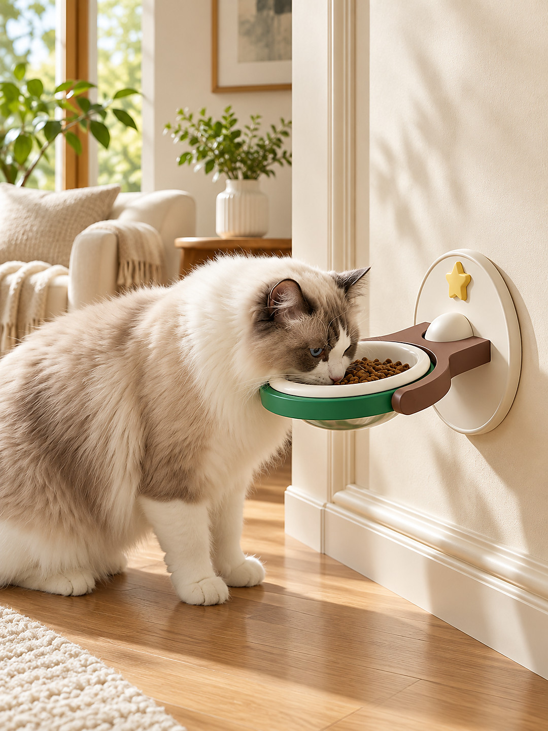 Havomi FlexiFeast Wall & Floor Pet Bowl - product image 2