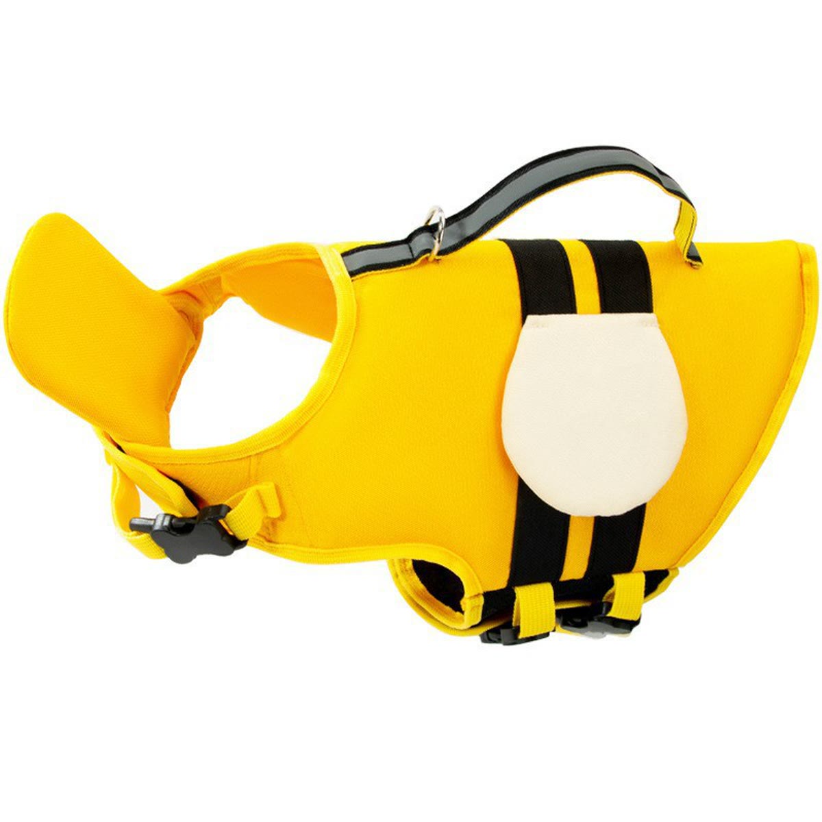Yellow Bee Havomi AquaLift dog life jacket, size M