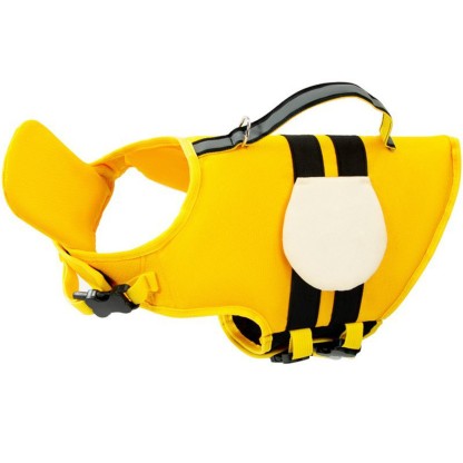 Yellow Bee Havomi AquaLift dog life jacket, size M