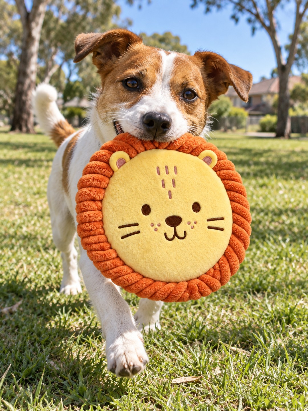 Havomi PlushFlight Squeaky Dog Flying Disc - product image 1