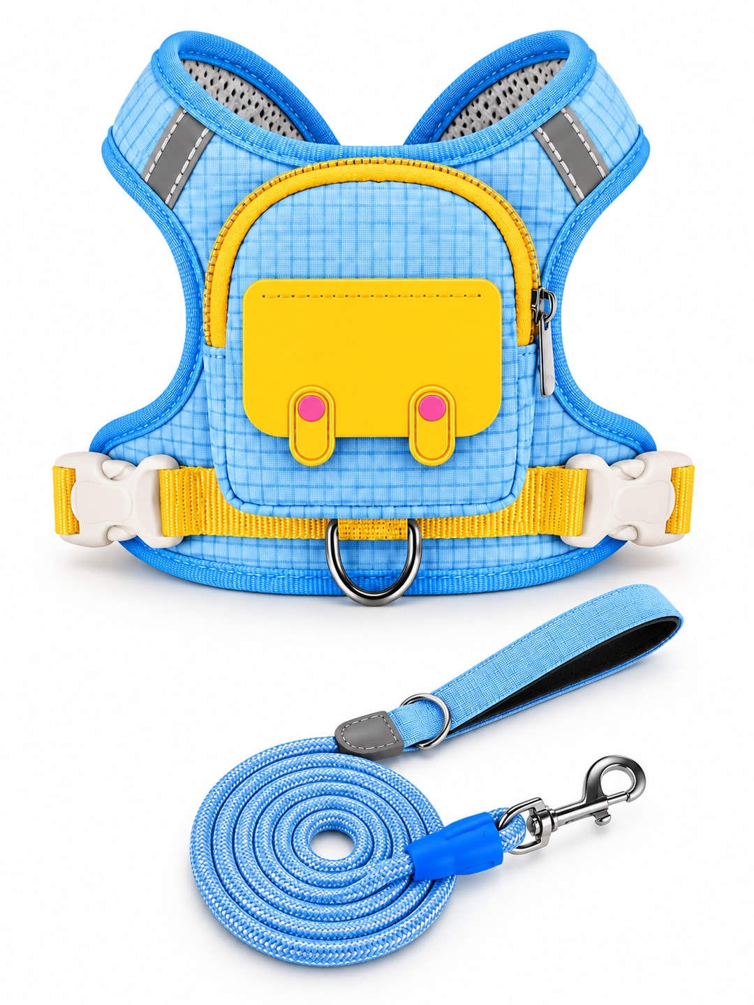 Havomi PocketFit Backpack Dog Harness & Leash Set