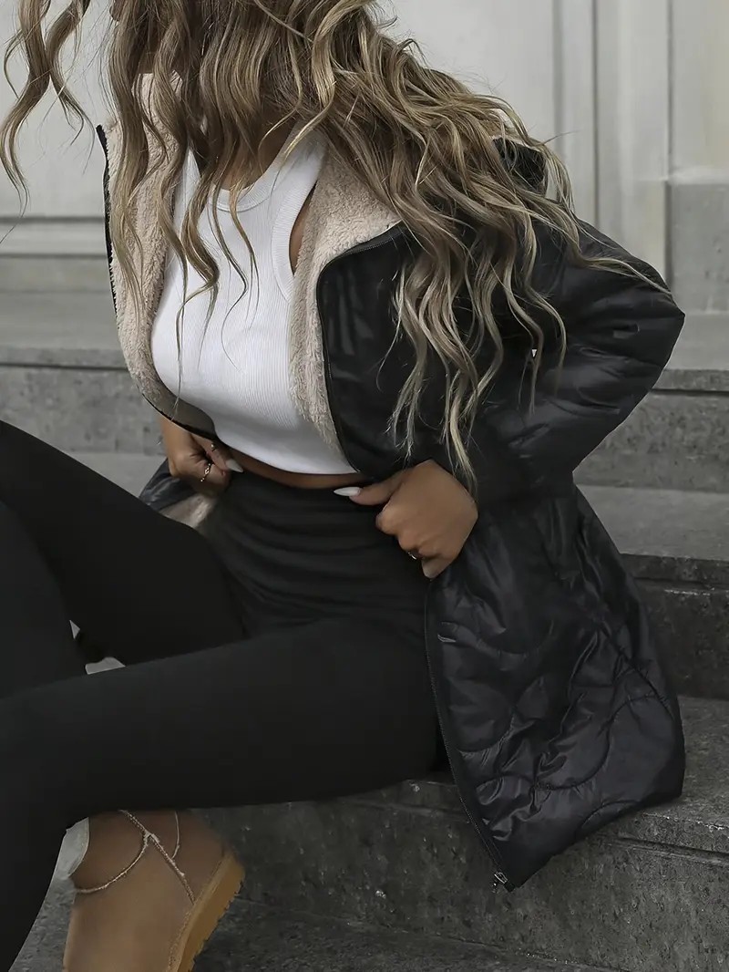 Women's cotton hooded jackets for everyday wear