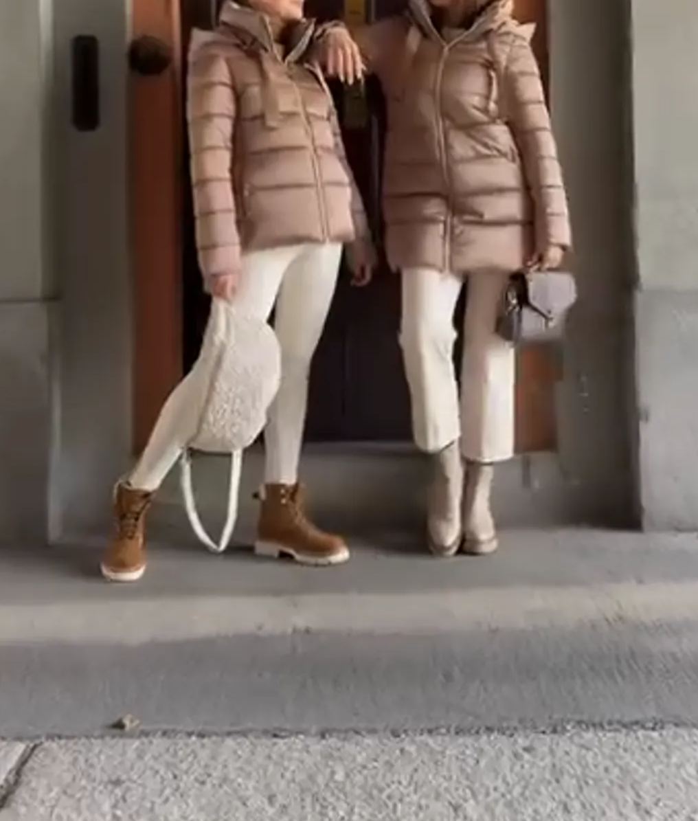 [Copy]Brown Faux Fur Hooded Cape Jacket