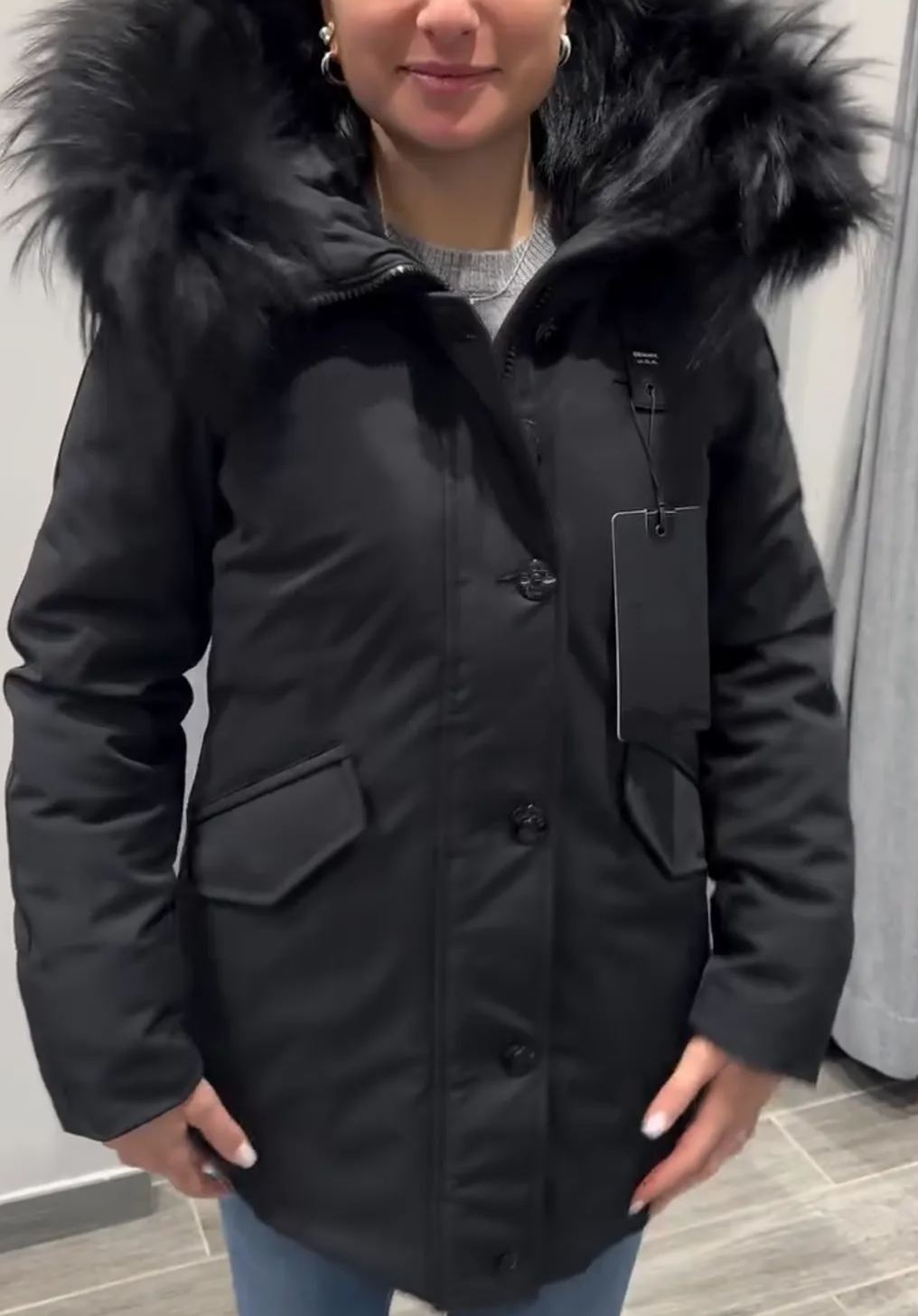 [Copy]Lilac Shiny Puffer Jacket with Hood