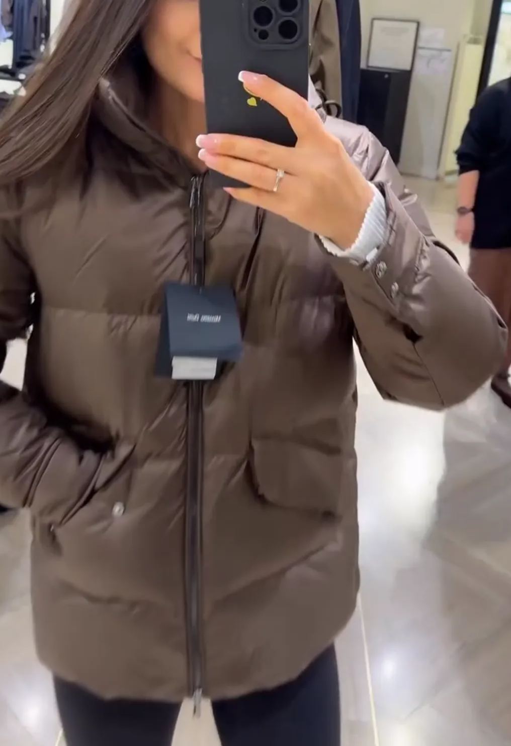 [Copy]Black Short Hooded Puffer Jacket