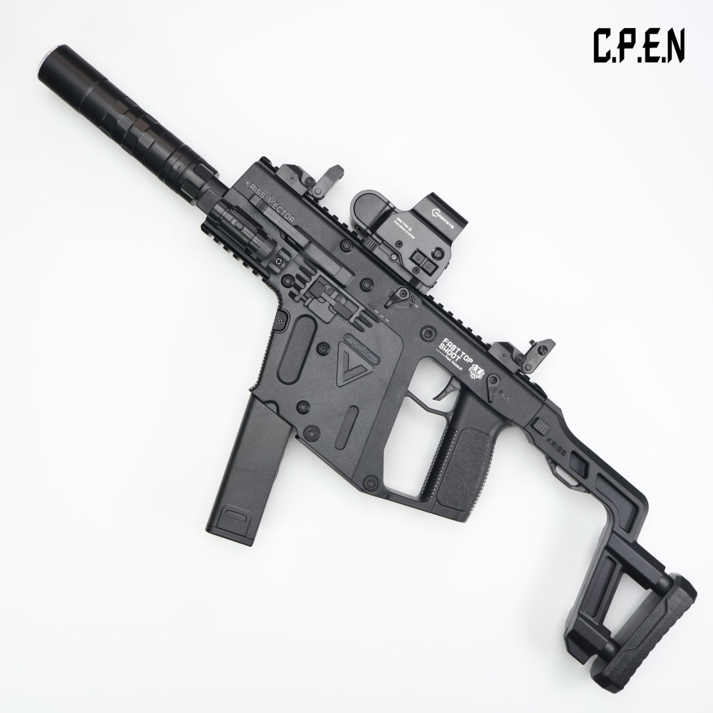 Victor Dagger-black Gel emitter Safety toy gun