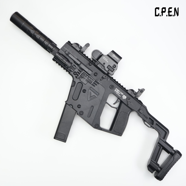 Victor Dagger-black Gel emitter Safety toy gun