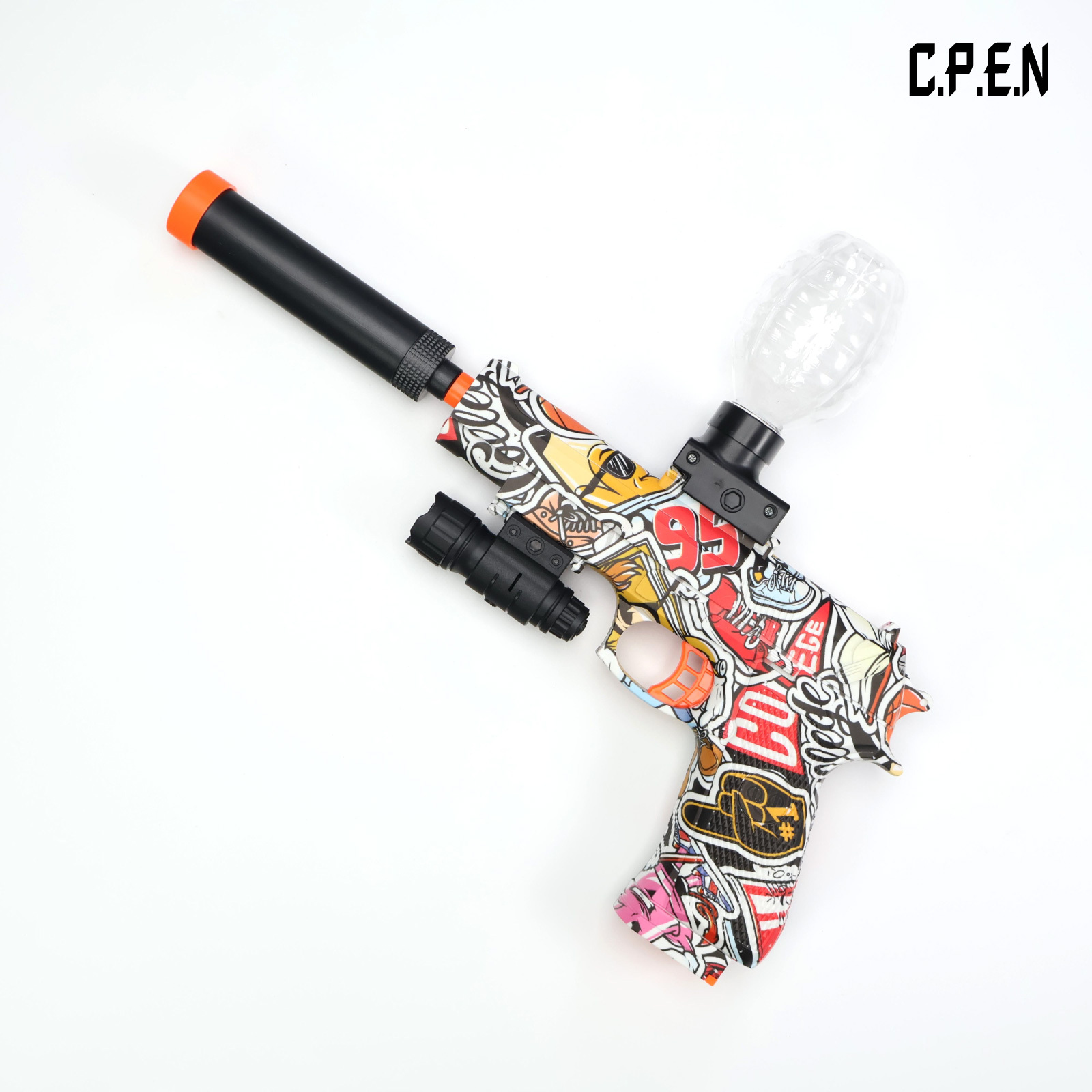 3.6V Desert Eagle Painted（616A/518B）Gel Blaster - Safe Toy Gun