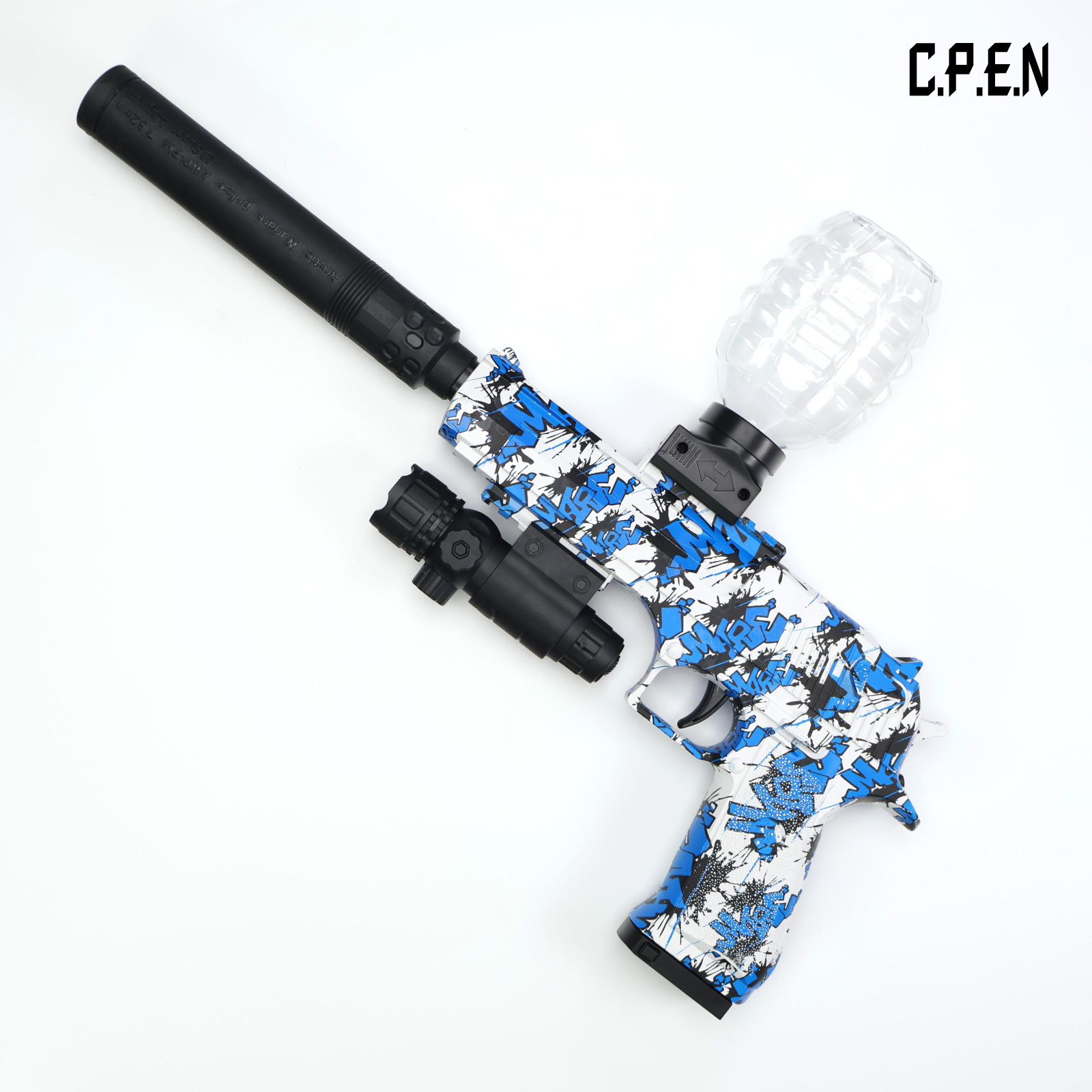 7.4V Desert Eagle Painted Gel Blaster - Safe Toy Gun