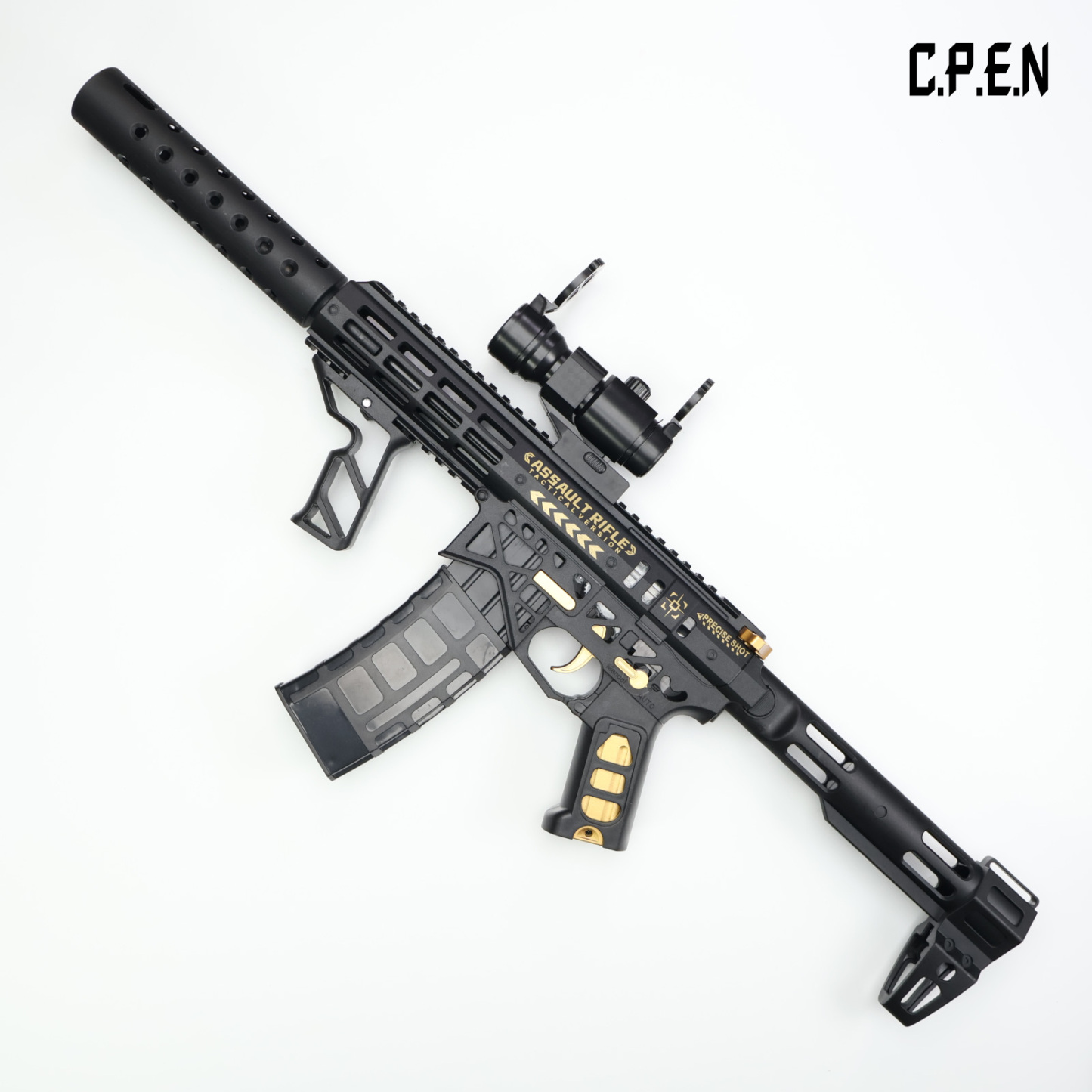 Gold Embellished MK1 Gel Blaster Safety toy gun