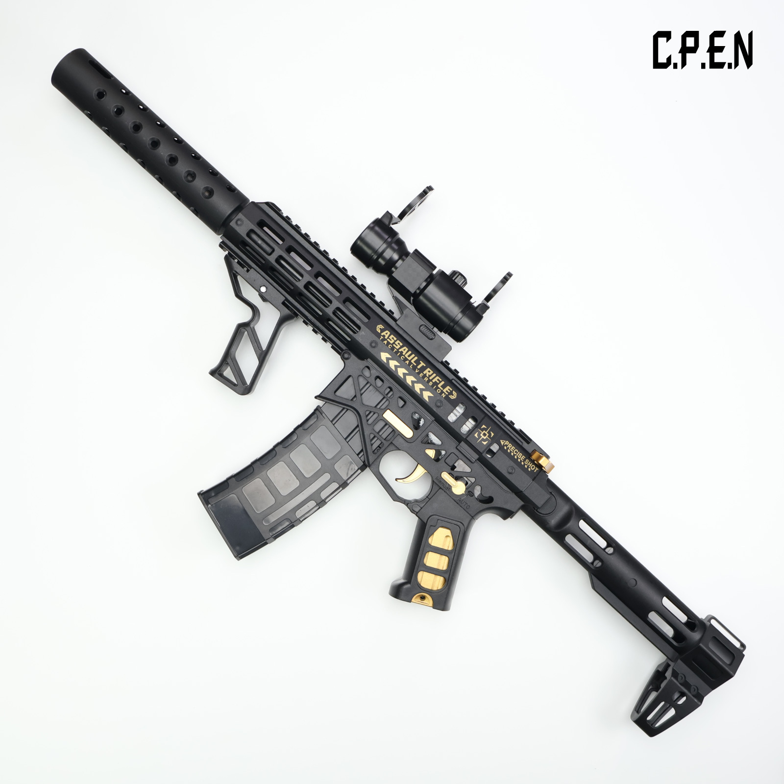 Gold Embellished MK1 Gel Blaster Safety toy gun