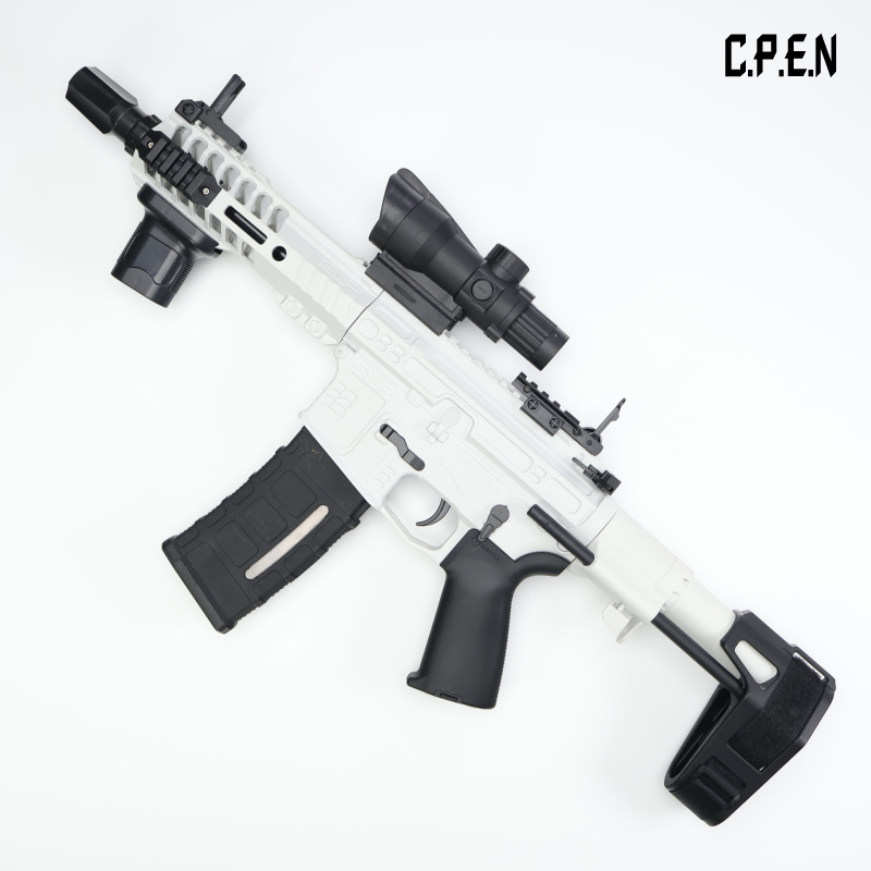 SLR Gel Blaster Telescopic stock Safety toy gun