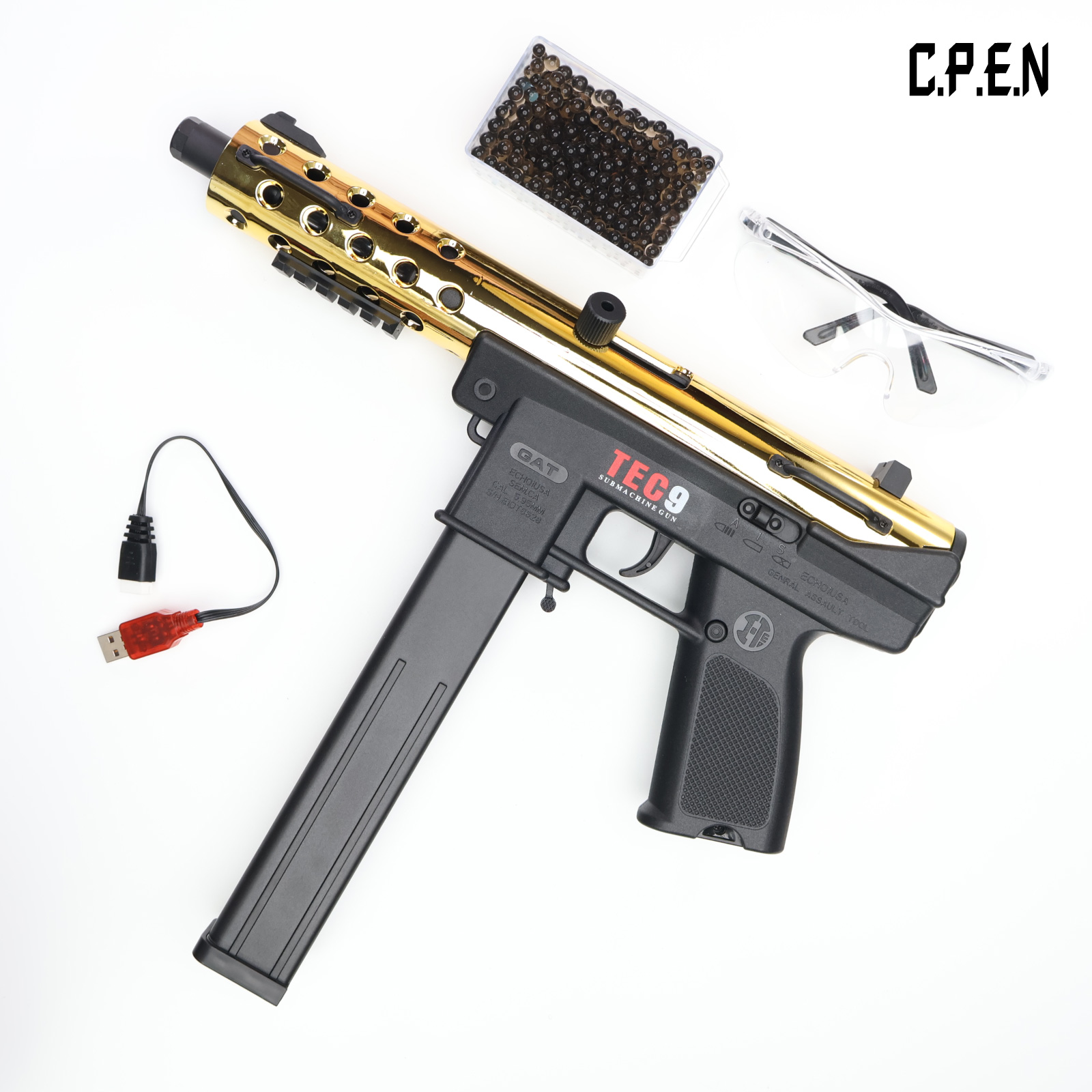 TEC9 Gel Blaster Safety toy gun