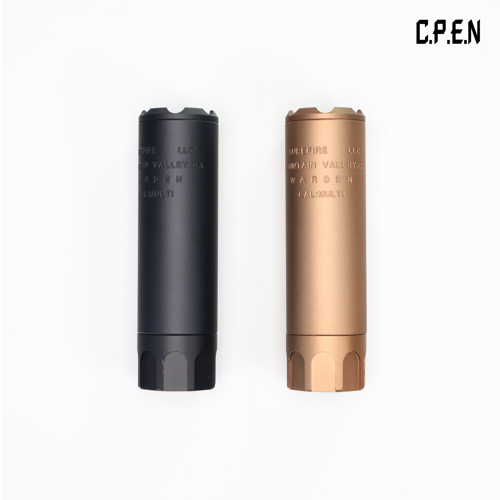 14mm CCW Metal Multi‑Color Light‑Up Flash Hider, Simulated Muzzle Flash Effect
