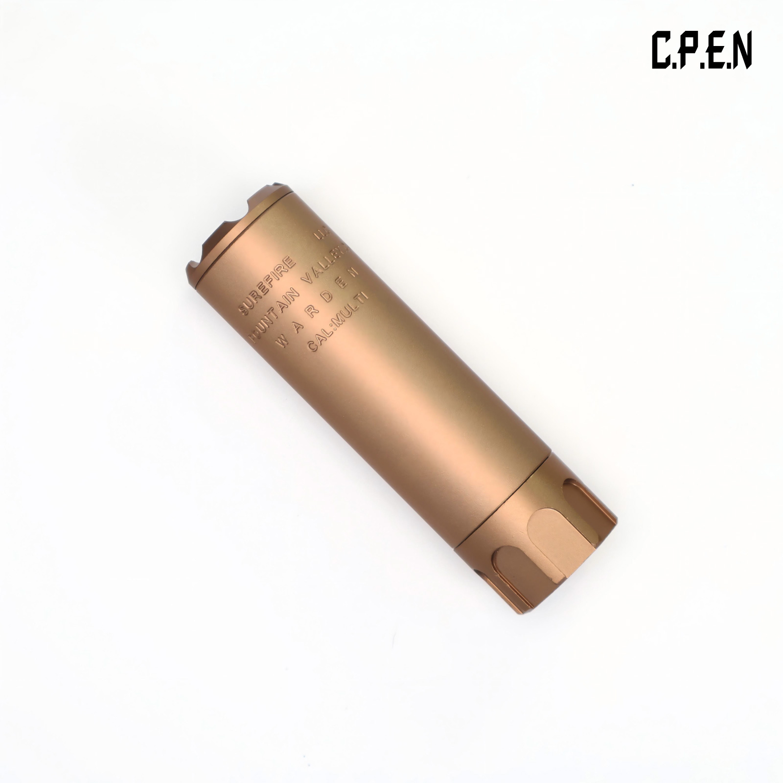 14mm CCW Metal Multi‑Color Light‑Up Flash Hider, Simulated Muzzle Flash Effect
