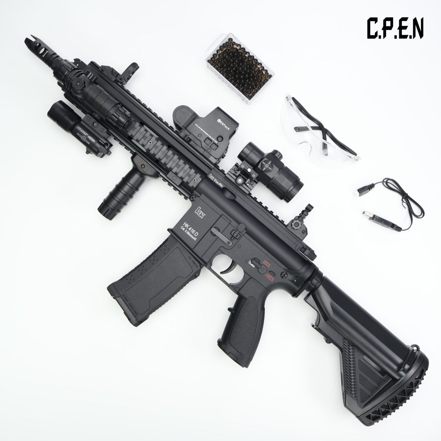 High-Speed HK416D Gel Blaster Safe Toy Blaster