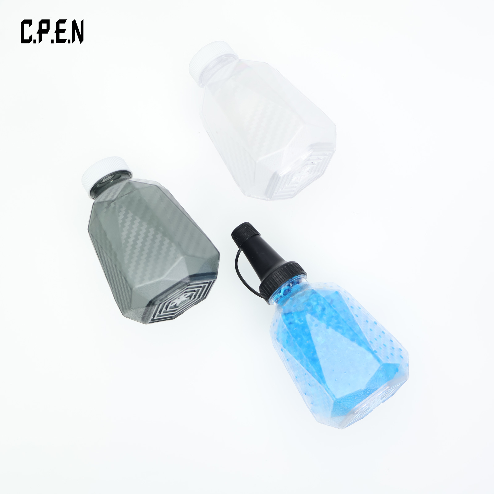 Carbon Fiber Pattern Quick Loading Bottle