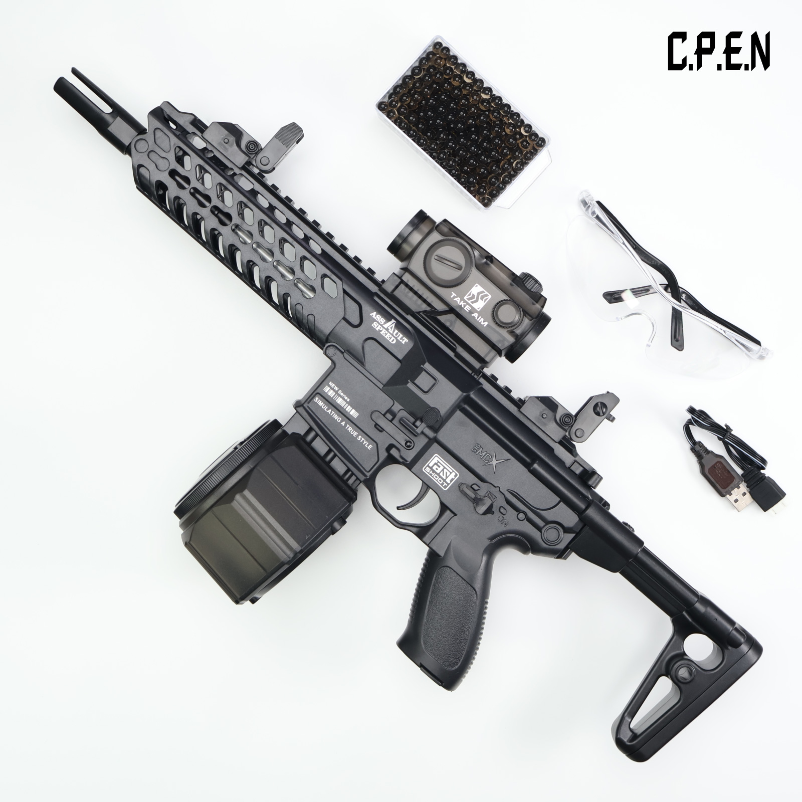 MCX-drum version Gel Blaster Safety toy gun