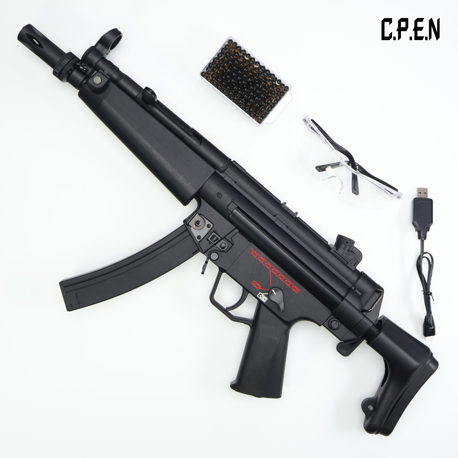 Adult Version MP5 Gel Blaster Safety toy gun