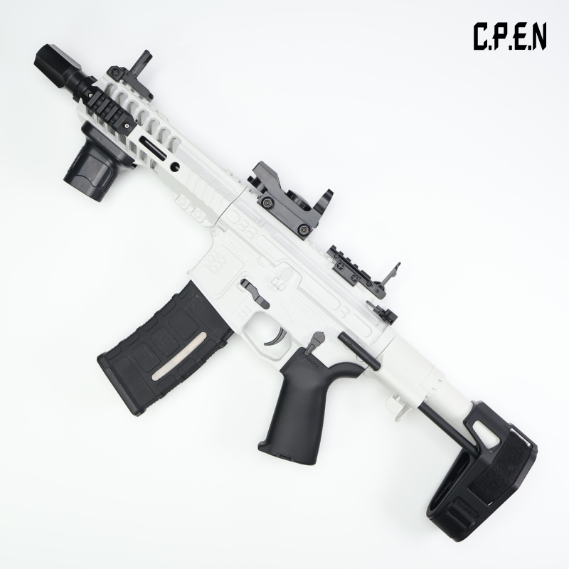 SLR Gel Blaster Telescopic stock Safety toy gun