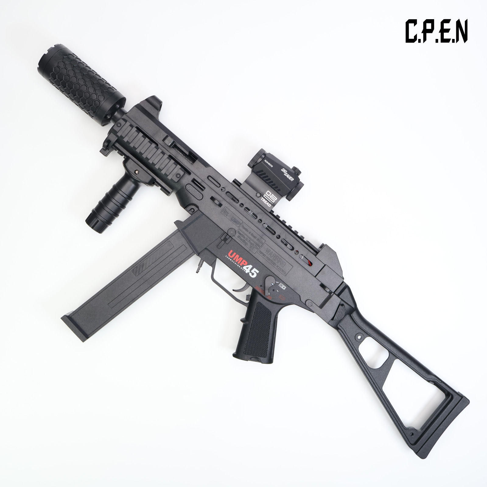 Pistola giocattolo di sicurezza UMP45 Gel Blaster