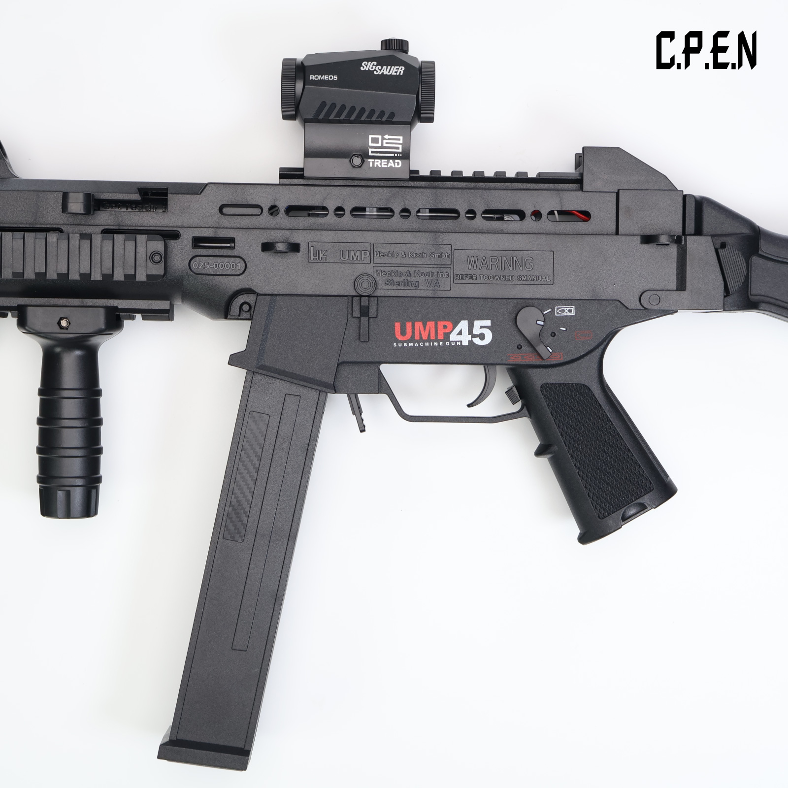 Pistola giocattolo di sicurezza UMP45 Gel Blaster